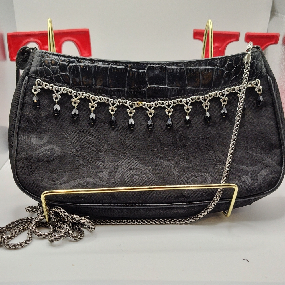 Brighton Small Elegant Evening Bag Purse With Accent Beads